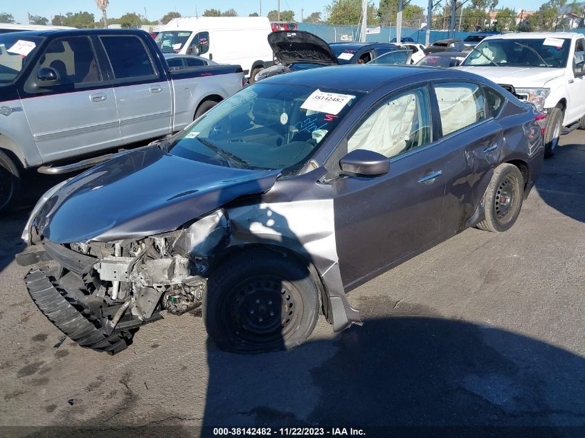 2015 NISSAN SENTRA S/SV/SR/SL - 3N1AB7AP3FY293283