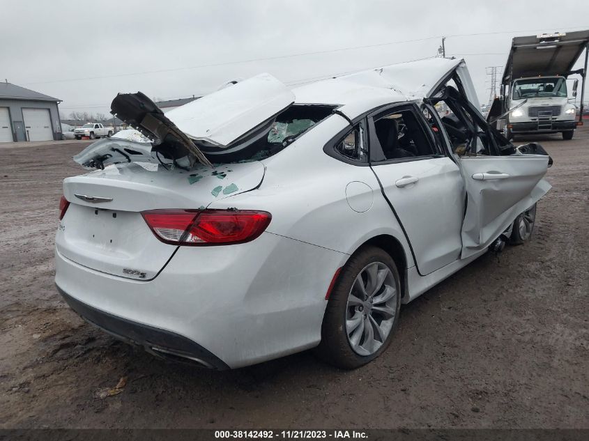 2015 CHRYSLER 200 S - 1C3CCCBB7FN538313