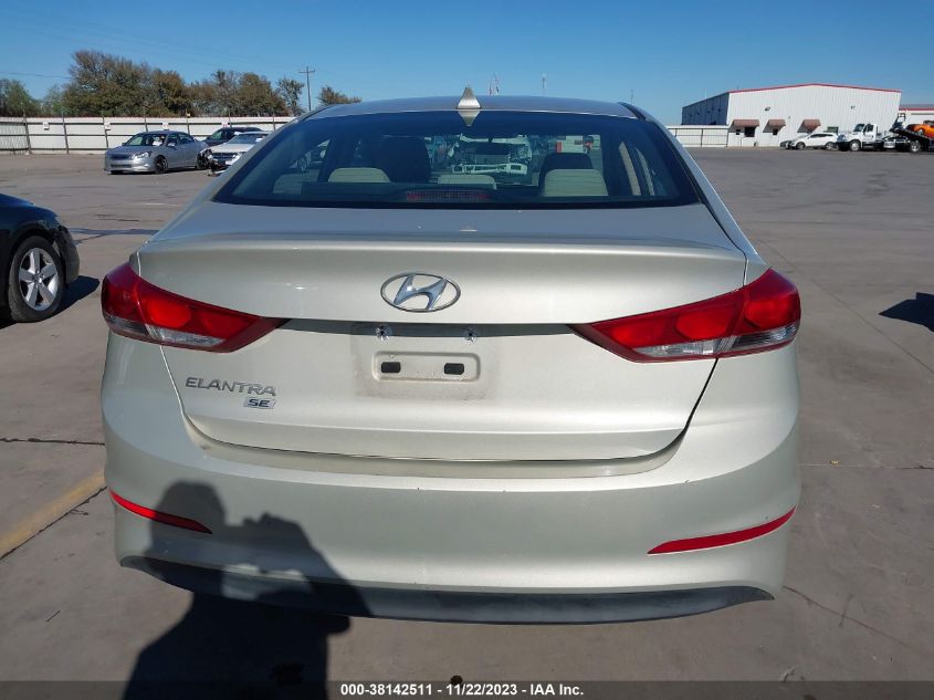 2017 HYUNDAI ELANTRA SE - 5NPD74LF5HH138992