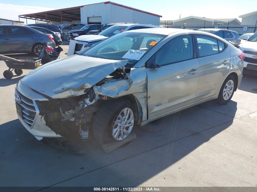 2017 HYUNDAI ELANTRA SE - 5NPD74LF5HH138992