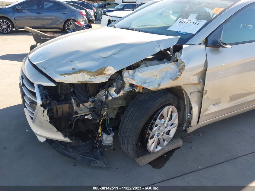 2017 HYUNDAI ELANTRA SE - 5NPD74LF5HH138992
