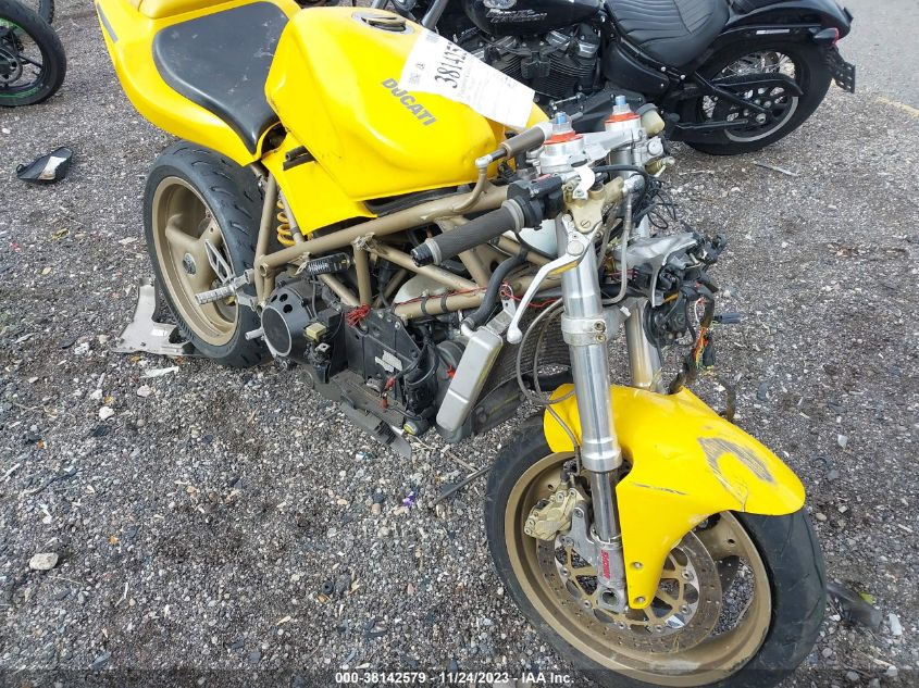 2000 DUCATI 748 - ZDM1SB3R1YB012862