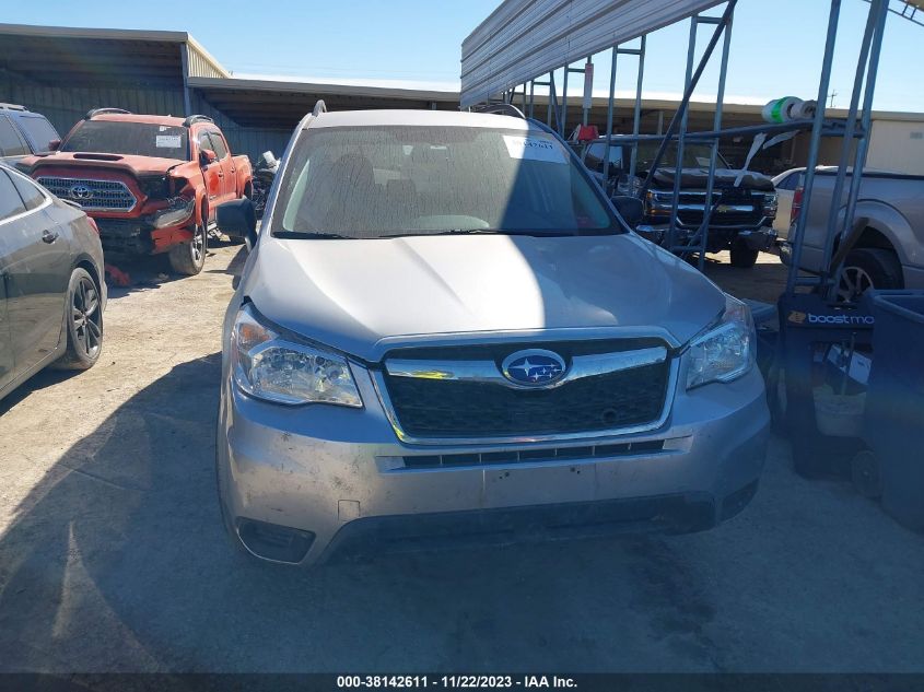 2016 SUBARU FORESTER 2.5I - JF2SJABCXGH553609