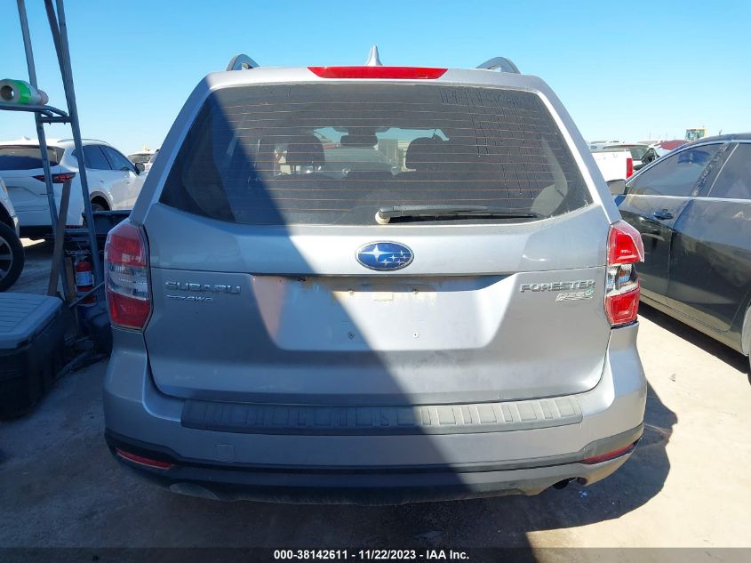 2016 SUBARU FORESTER 2.5I - JF2SJABCXGH553609