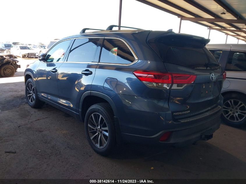 2017 TOYOTA HIGHLANDER HYBRID XLE 5TDJGRFH6HS031120