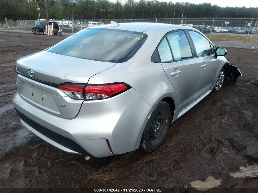 2021 TOYOTA COROLLA LE - 5YFEPMAE8MP189639