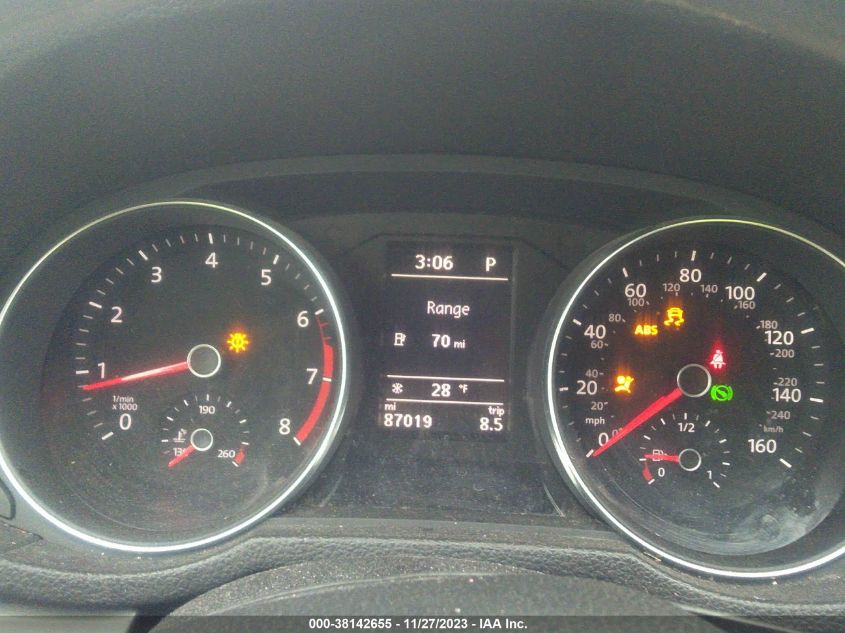 2017 VOLKSWAGEN PASSAT 1.8T S - 1VWAT7A34HC026122