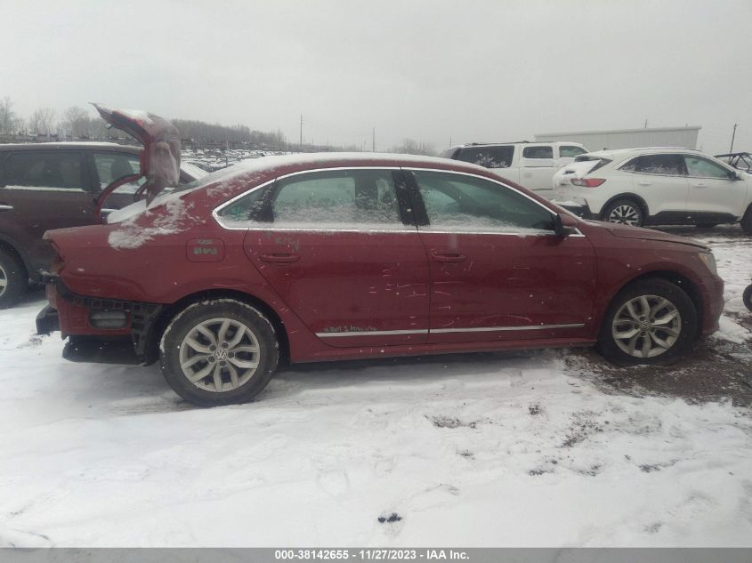 2017 VOLKSWAGEN PASSAT 1.8T S - 1VWAT7A34HC026122