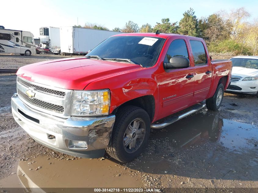 2013 CHEVROLET SILVERADO 1500 LT - 3GCPKSE75DG345536