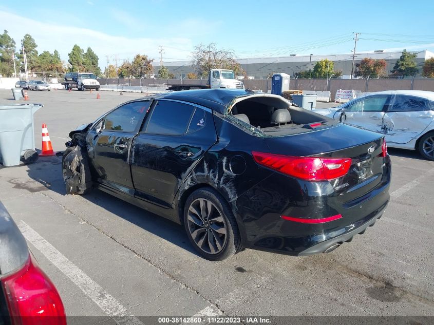 2014 KIA OPTIMA SX - 5XXGR4A75EG261458