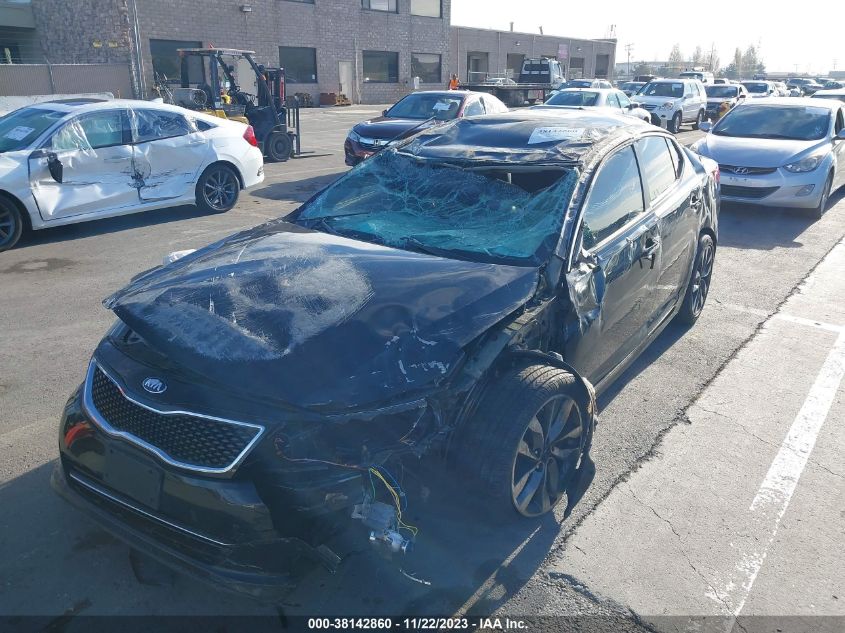 2014 KIA OPTIMA SX - 5XXGR4A75EG261458