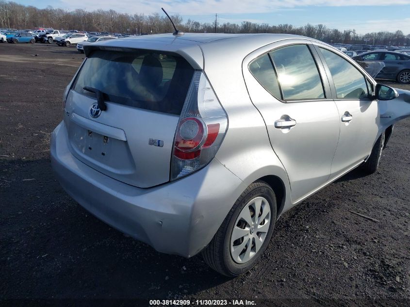 2013 TOYOTA PRIUS C ONE - JTDKDTB38D1549550
