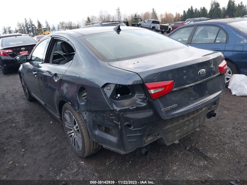 2014 KIA CADENZA PREMIUM KNALN4D74E5163531