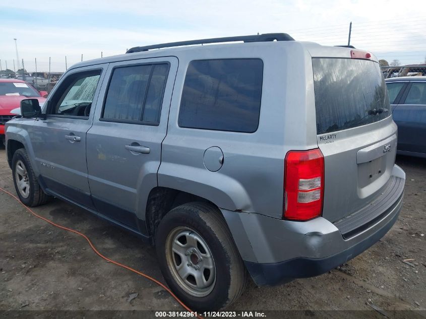 2014 JEEP PATRIOT SPORT - 1C4NJPBB1ED869880
