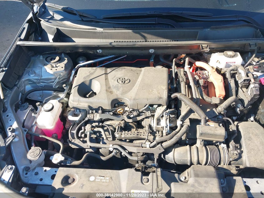 VIN 4T3MWRFV4MU041448 2021 TOYOTA RAV4 LE HYBRID