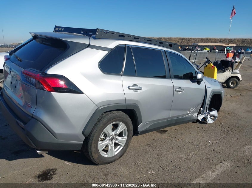 VIN 4T3MWRFV4MU041448 2021 TOYOTA RAV4 LE HYBRID