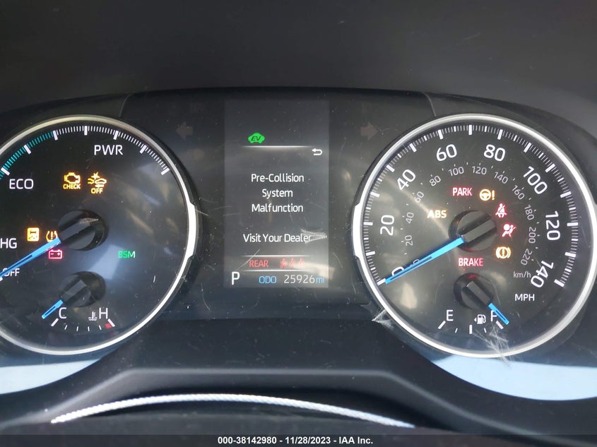 VIN 4T3MWRFV4MU041448 2021 TOYOTA RAV4 LE HYBRID