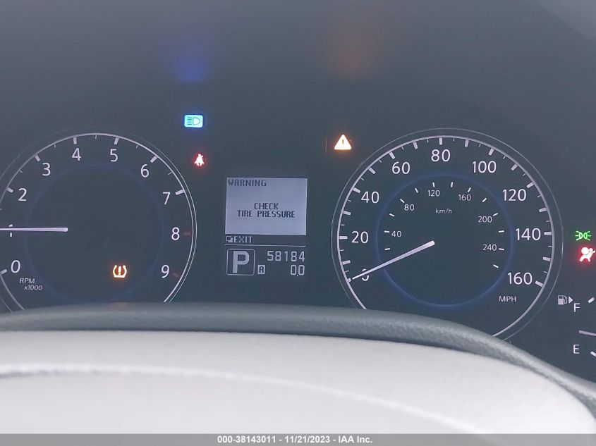 2013 INFINITI G37X X JN1CV6AR8DM352324