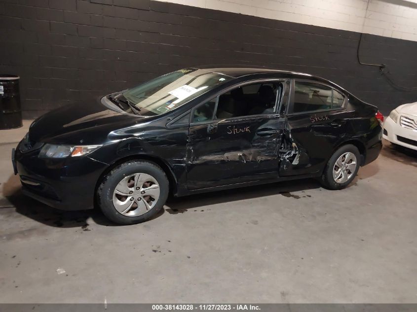 2014 HONDA CIVIC LX - 19XFB2F53EE202641