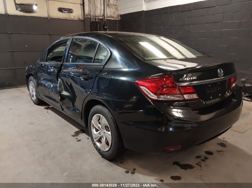 2014 HONDA CIVIC LX - 19XFB2F53EE202641