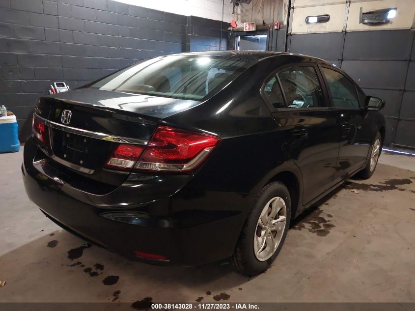 2014 HONDA CIVIC LX - 19XFB2F53EE202641
