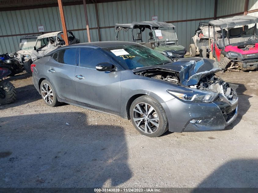 2017 NISSAN MAXIMA 3.5S/SV/SL/SR/PLAT - 1N4AA6AP0HC372292
