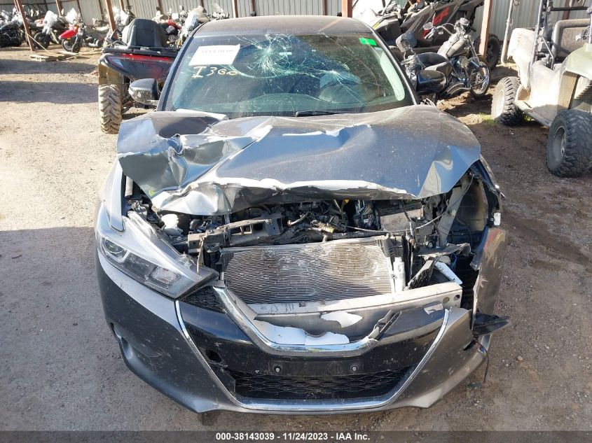 2017 NISSAN MAXIMA 3.5S/SV/SL/SR/PLAT - 1N4AA6AP0HC372292