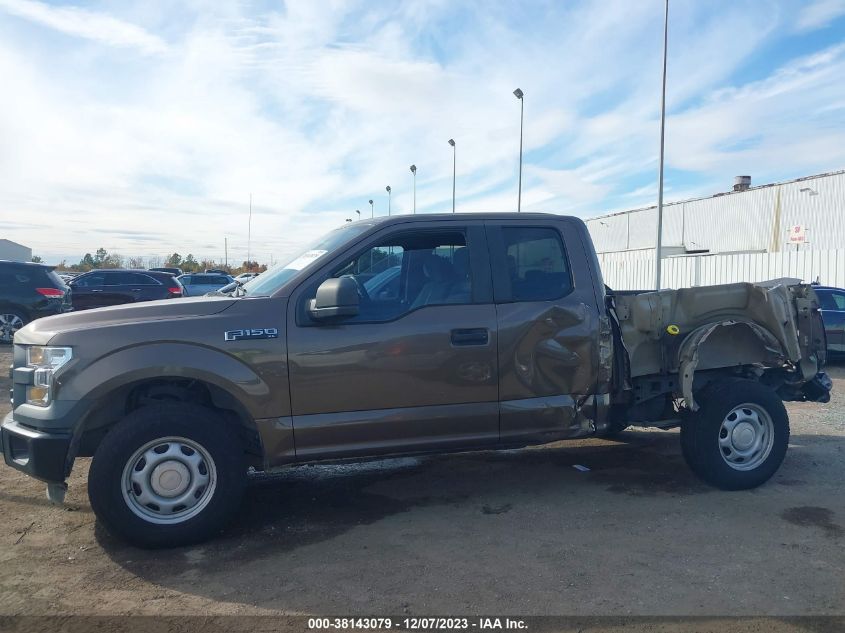 2016 FORD F-150 XL - 1FTEX1C87GKE21043