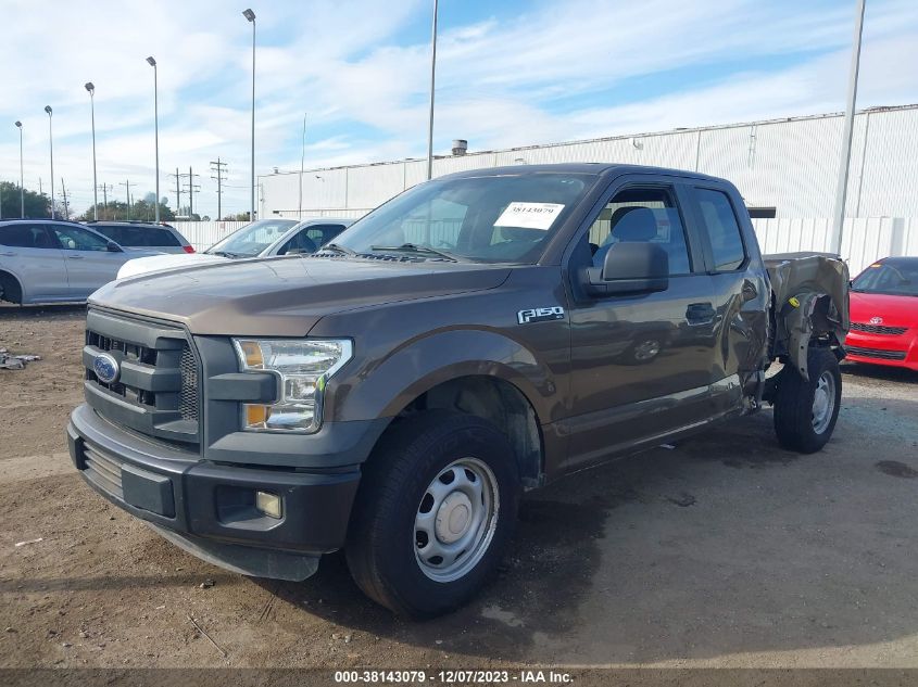 2016 FORD F-150 XL - 1FTEX1C87GKE21043