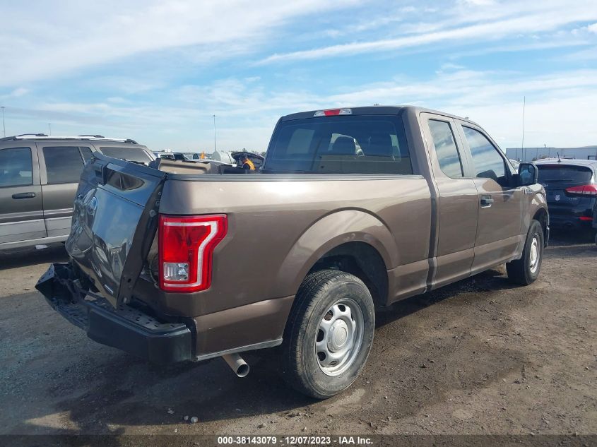 2016 FORD F-150 XL - 1FTEX1C87GKE21043