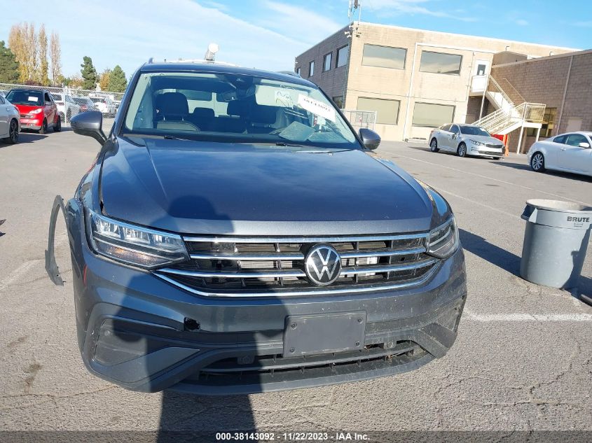 2022 VOLKSWAGEN TIGUAN SE - 3VV2B7AX7NM164567