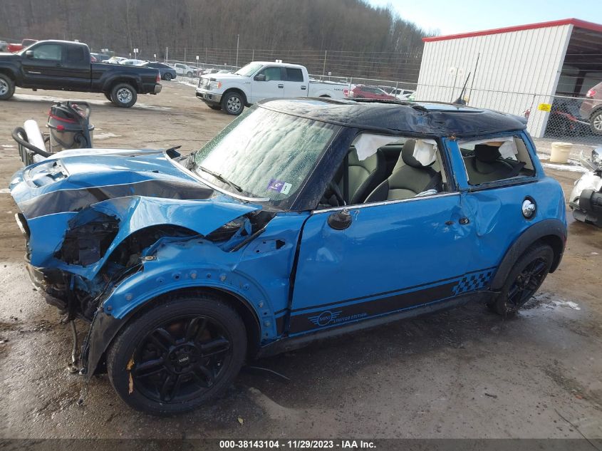 2013 MINI HARDTOP COOPER S - WMWSV3C55DT477835