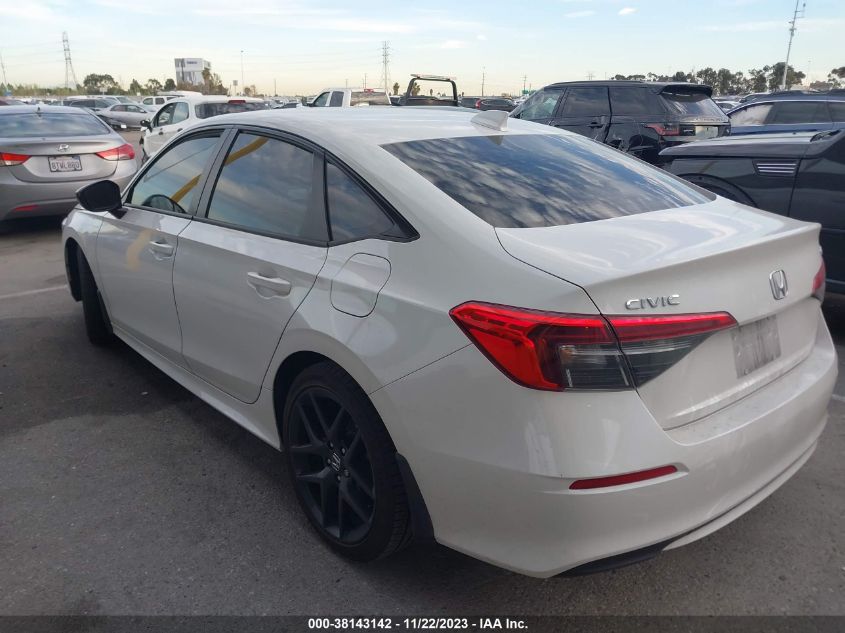 2023 HONDA CIVIC SPORT - 2HGFE2F50PH544502