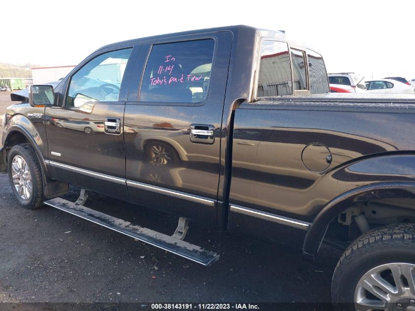 2013 FORD F-150 PLATINUM - 1FTFW1ET0DFC01109