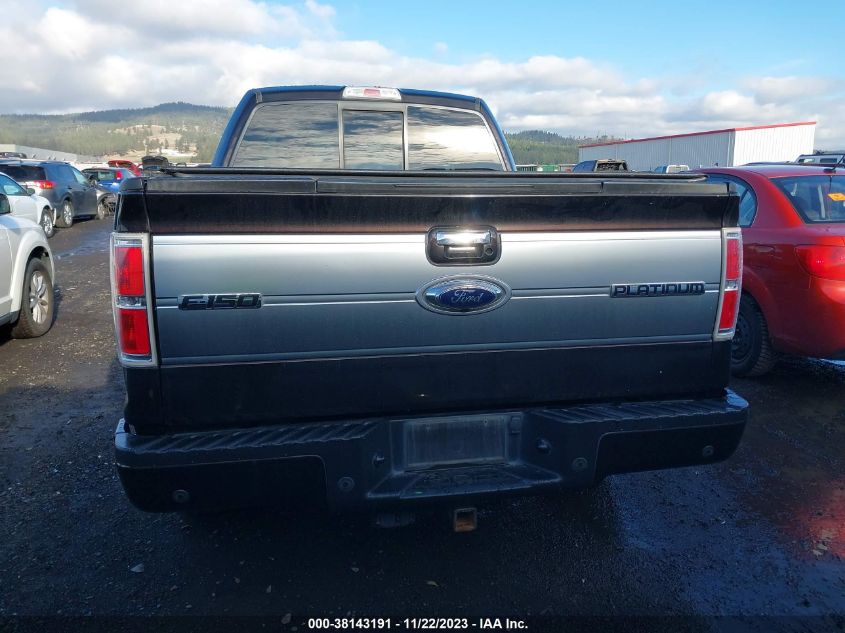 2013 FORD F-150 PLATINUM - 1FTFW1ET0DFC01109