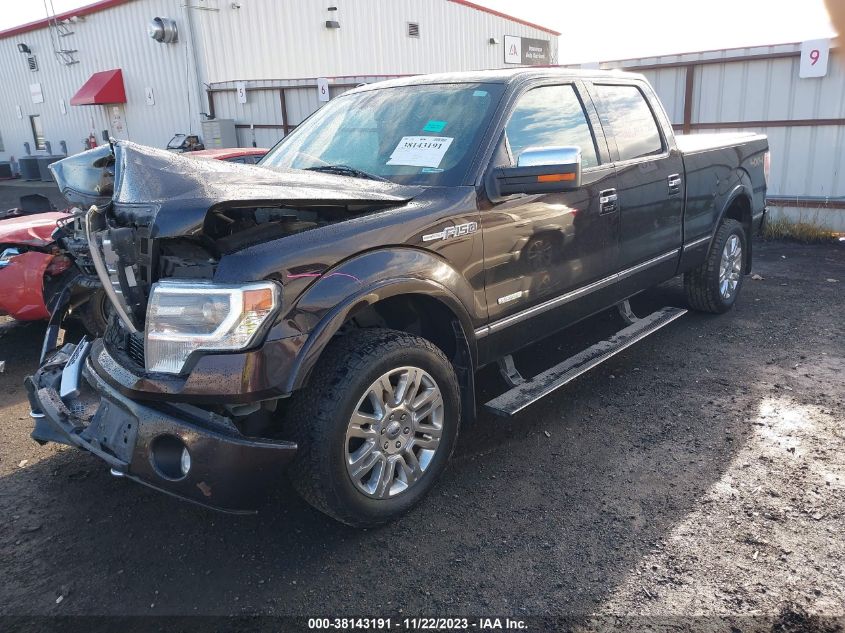 2013 FORD F-150 PLATINUM - 1FTFW1ET0DFC01109
