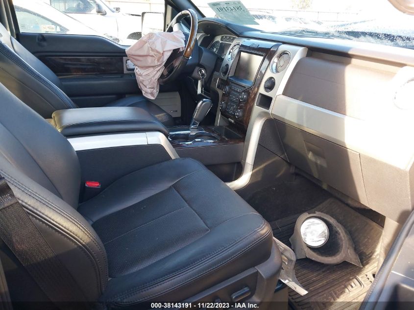 2013 FORD F-150 PLATINUM - 1FTFW1ET0DFC01109