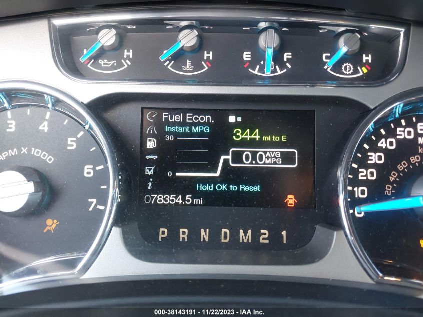 2013 FORD F-150 PLATINUM - 1FTFW1ET0DFC01109