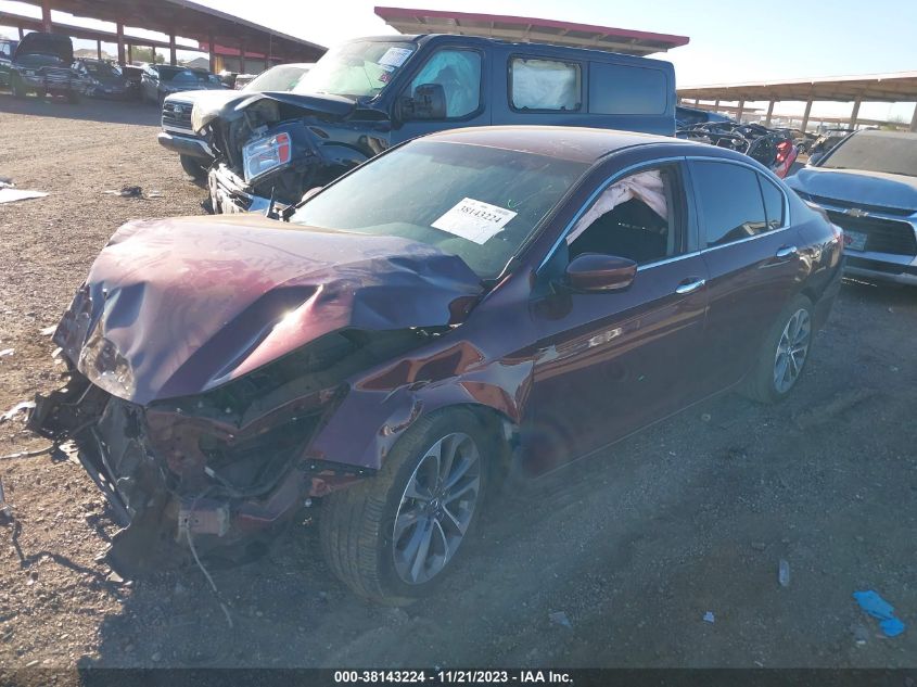 2015 HONDA ACCORD SPORT - 1HGCR2F54FA166124