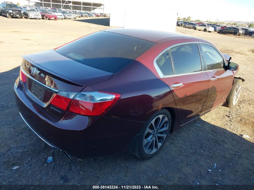2015 HONDA ACCORD SPORT - 1HGCR2F54FA166124