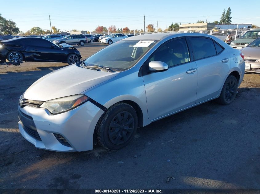 2014 TOYOTA COROLLA LE - 5YFBURHE1EP159124