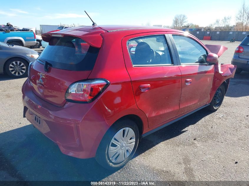 2022 MITSUBISHI MIRAGE ES/LE - ML32AUHJ8NH008918
