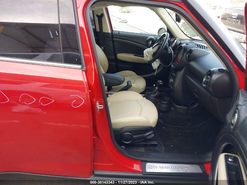 2014 MINI COUNTRYMAN COOPER S - WMWZC3C51EWP27155