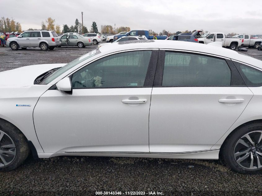2021 HONDA ACCORD HYBRID EX - 1HGCV3F42MA011500