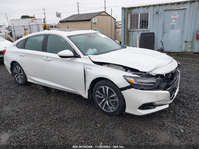 2021 HONDA ACCORD HYBRID EX - 1HGCV3F42MA011500