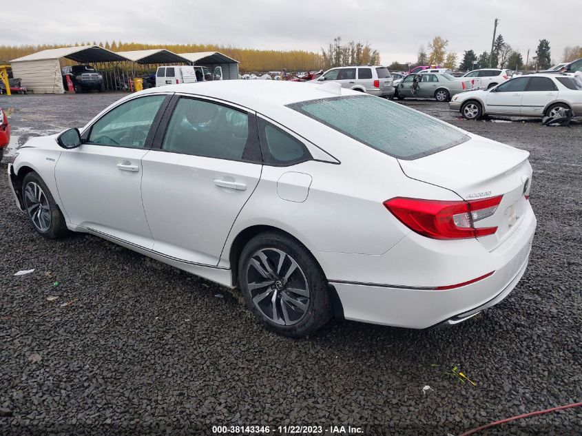 2021 HONDA ACCORD HYBRID EX - 1HGCV3F42MA011500