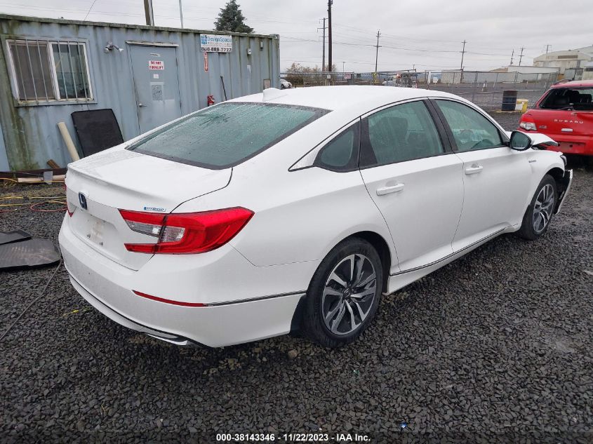 2021 HONDA ACCORD HYBRID EX - 1HGCV3F42MA011500