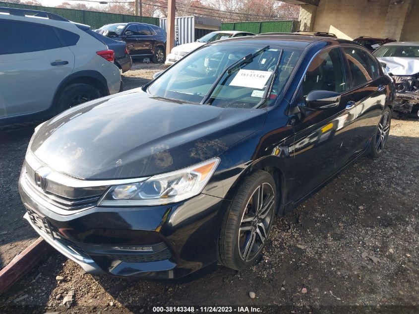 2017 HONDA ACCORD SPORT - 1HGCR2F50HA058490