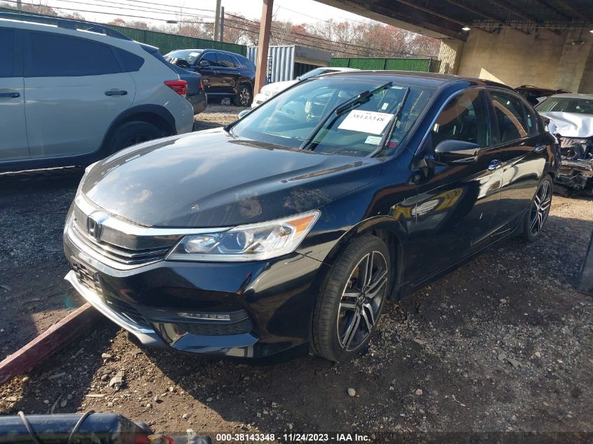 2017 HONDA ACCORD SPORT - 1HGCR2F50HA058490