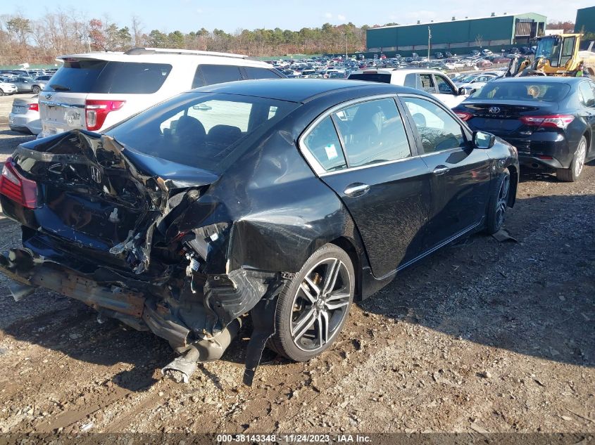 2017 HONDA ACCORD SPORT - 1HGCR2F50HA058490